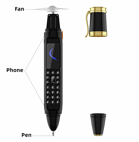 Black pen style - pen-style, mobile