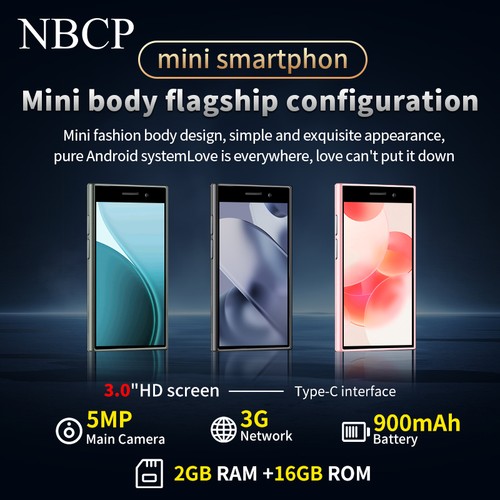 Mini smartphone 0 hd - mini, 3g