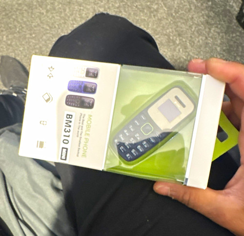 Bm310 mini mobile - phone, black